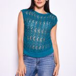 süel knit lace top